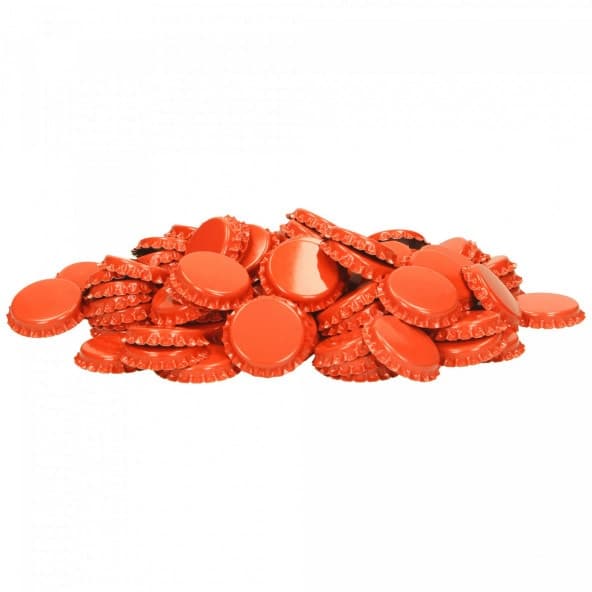 Flaskekapsler - orange
