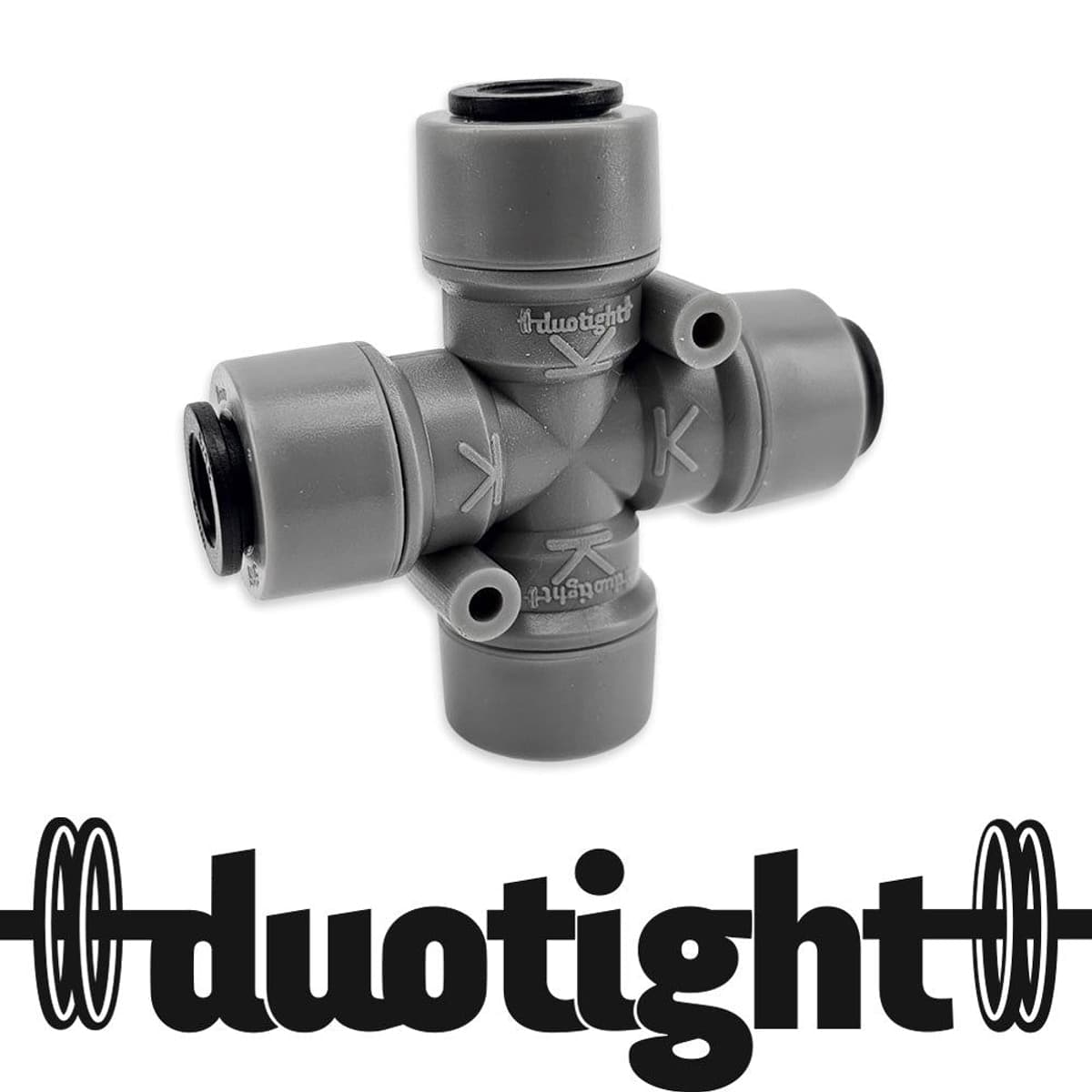 Duotight T-stykke 4 utganger