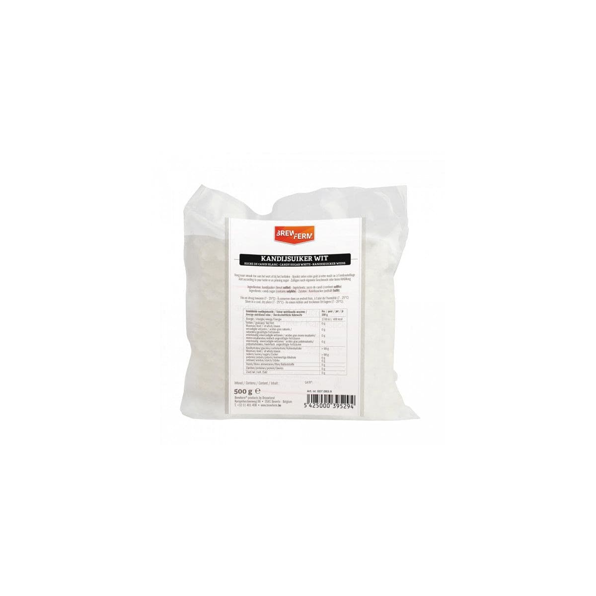 Kandissukker - Lyst 500g